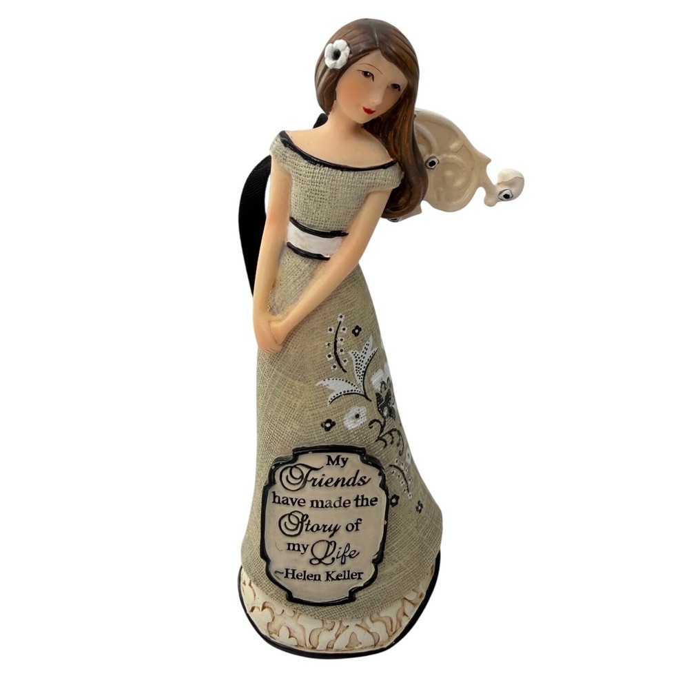 Pavilion Modèles Angel Figurine Ornament Helen Keller Quote Friend BROKEN WING